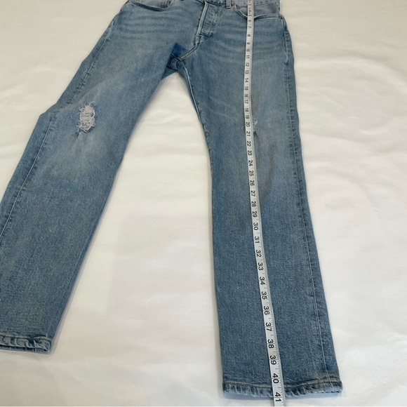 Levi's 501 Original Made & Crafted High Rise Button Fly Jeans Size 30/30 - Picture 5 of 17
